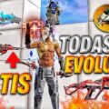 Métodos para conseguir las armas evolutivas de free fire